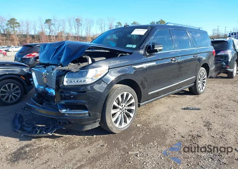 2021 Lincoln Navigator Reserve L z USA, uszkodzony, nr VIN 5LMJJ3LT7MEL05098